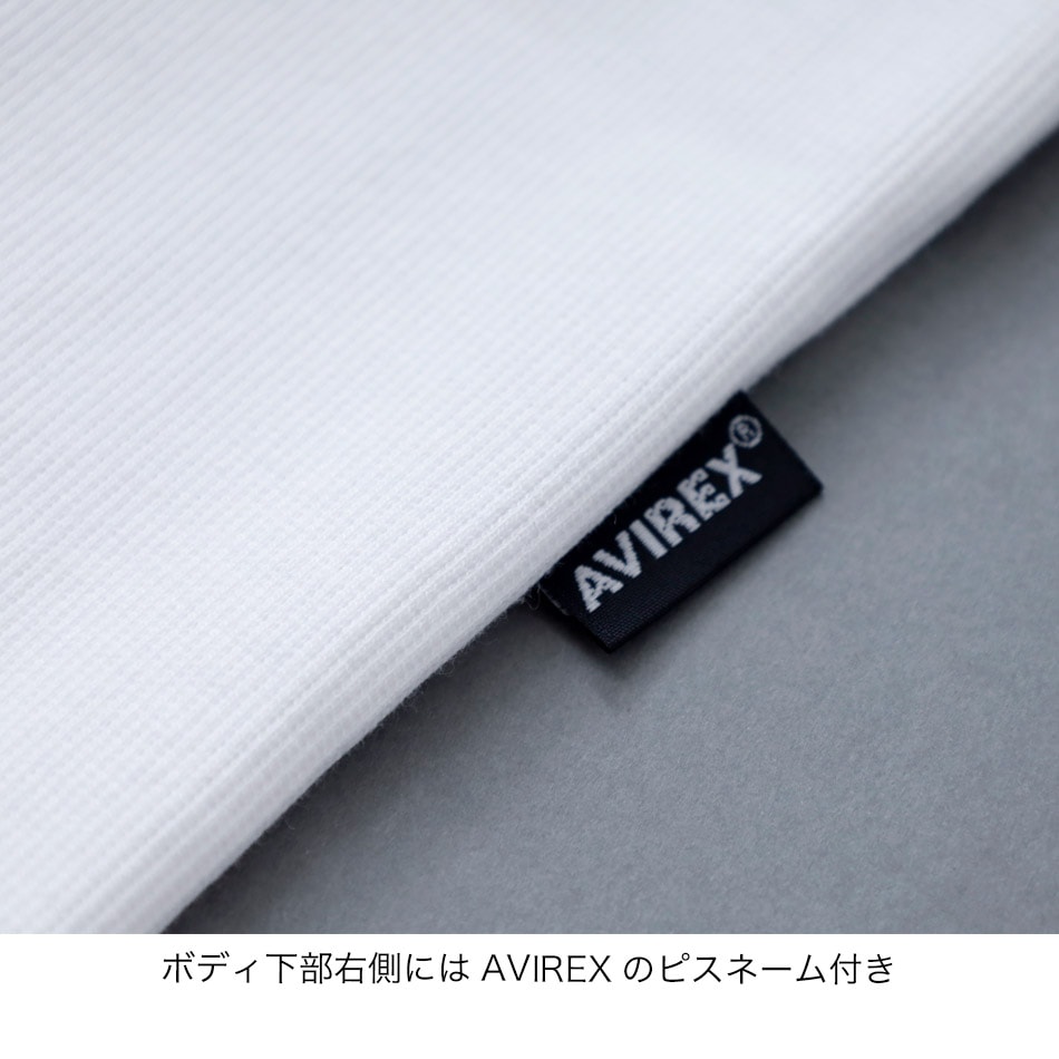【AVIREX】TRECO CREW NECK L/S