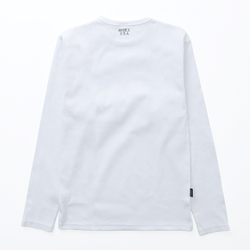 【AVIREX】TRECO CREW NECK L/S