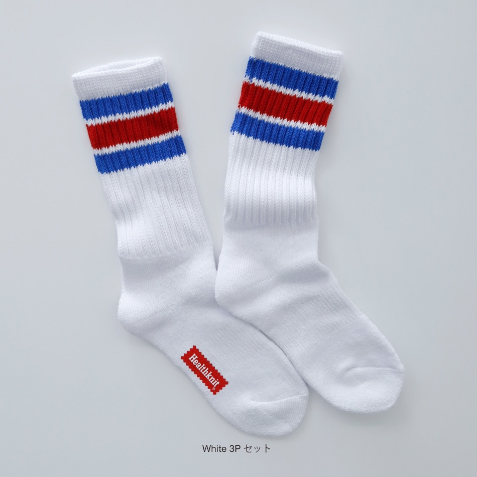 【HEALTHKNIT】3P SET CREW SOX