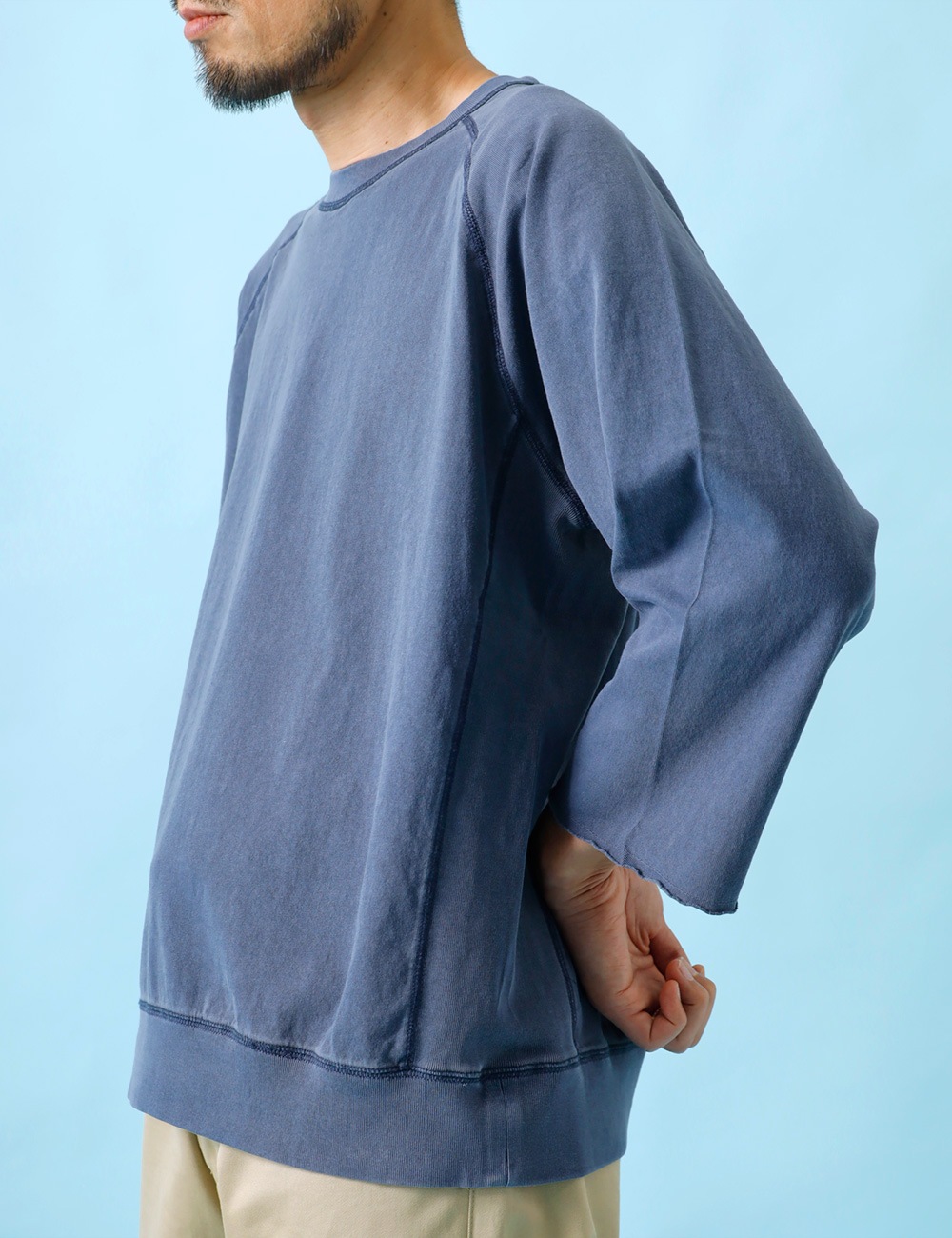 HEATH×SCREEN STARS｜3/4 RAGLAN SLEEVE TEE ”Plain”