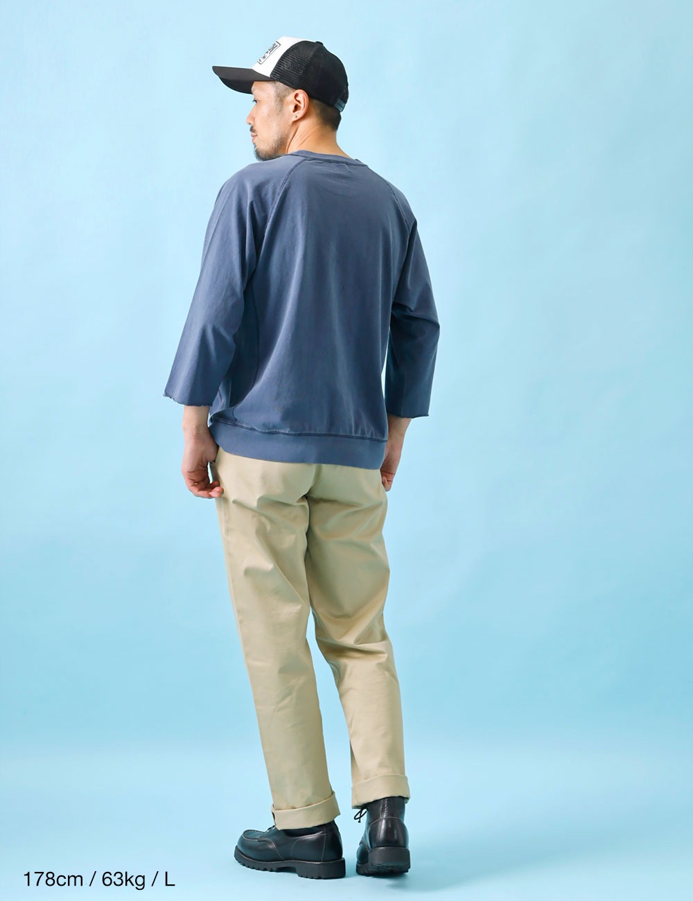 HEATH×SCREEN STARS｜3/4 RAGLAN SLEEVE TEE ”Plain”