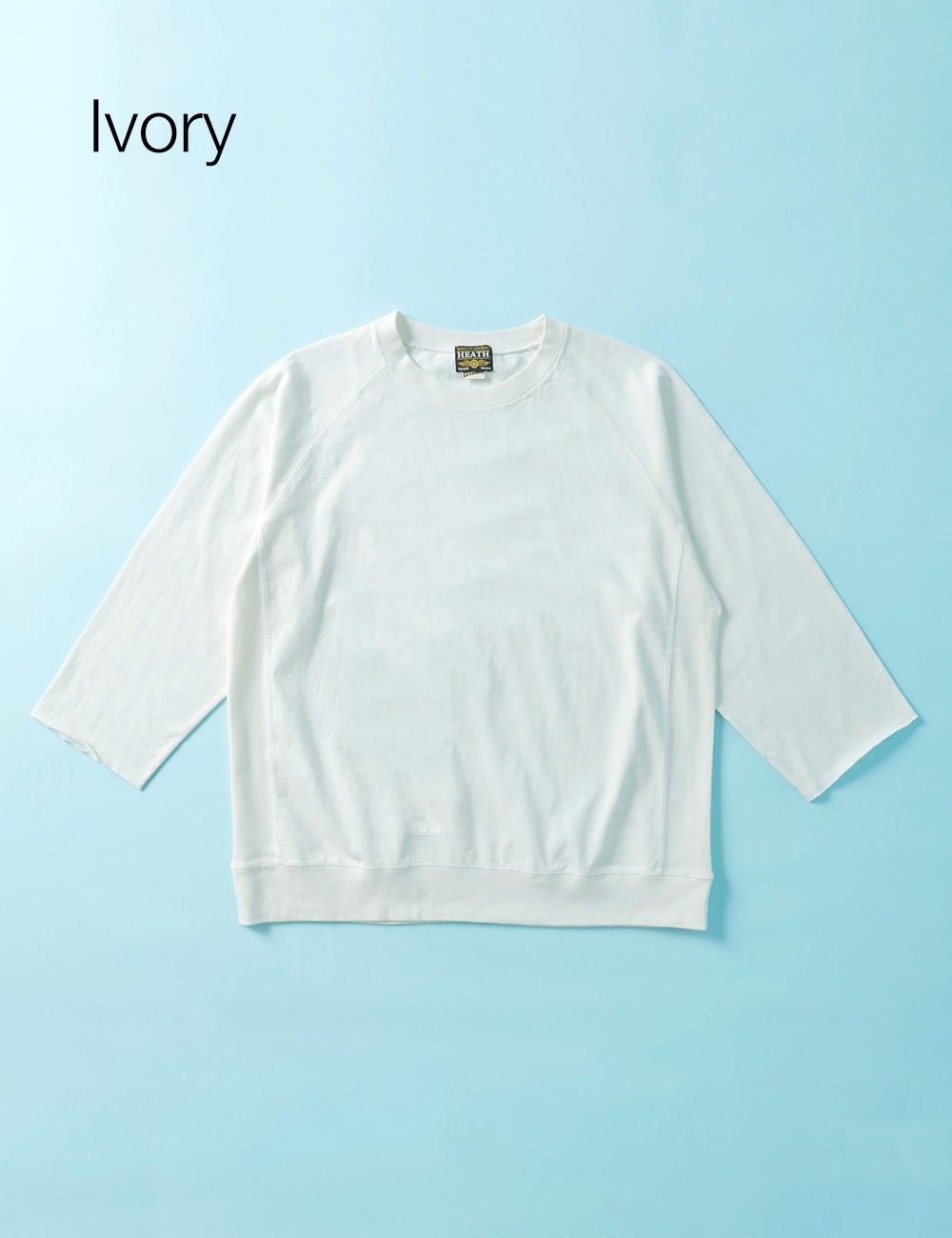 HEATH×SCREEN STARS｜3/4 RAGLAN SLEEVE TEE ”Plain”