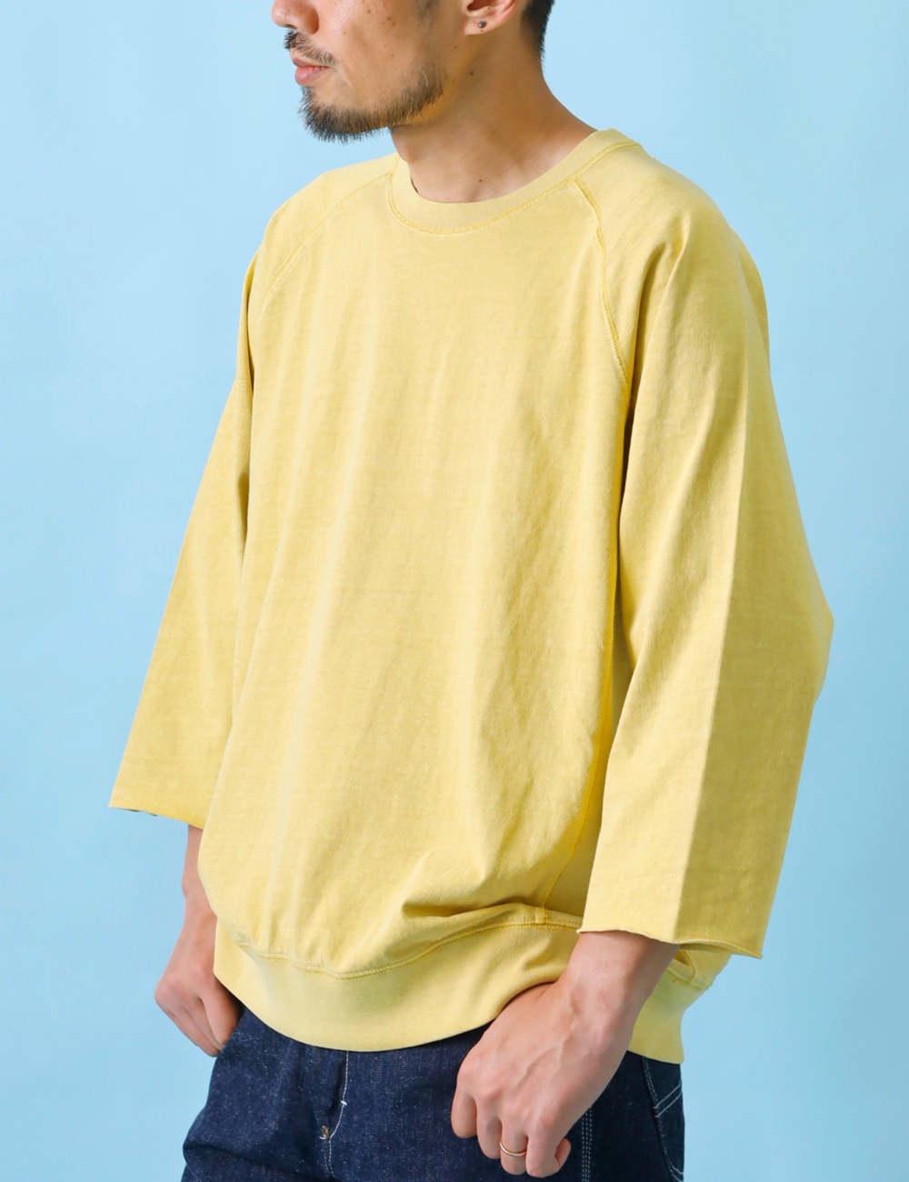 HEATH×SCREEN STARS｜3/4 RAGLAN SLEEVE TEE ”Plain”