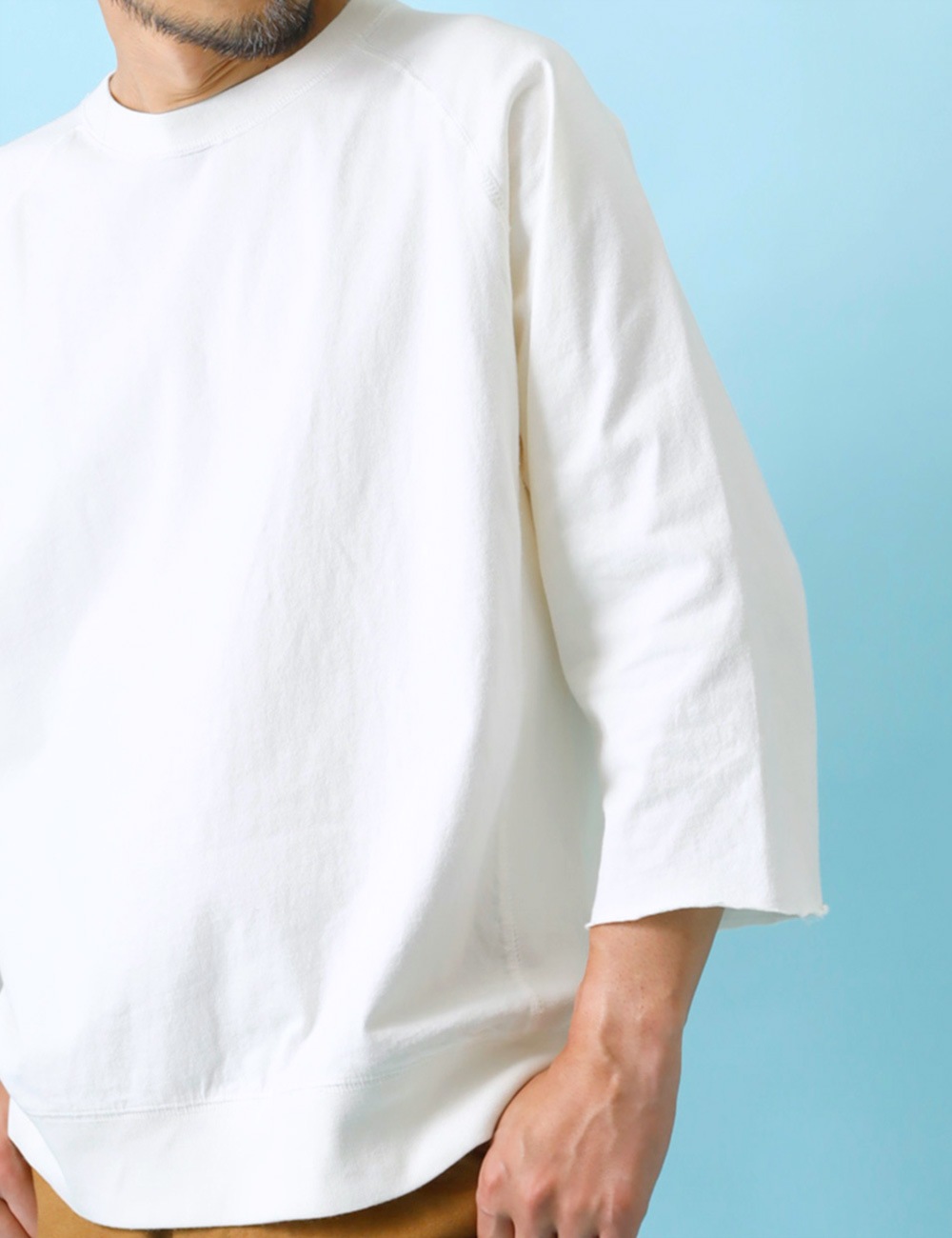 HEATH×SCREEN STARS｜3/4 RAGLAN SLEEVE TEE ”Plain”