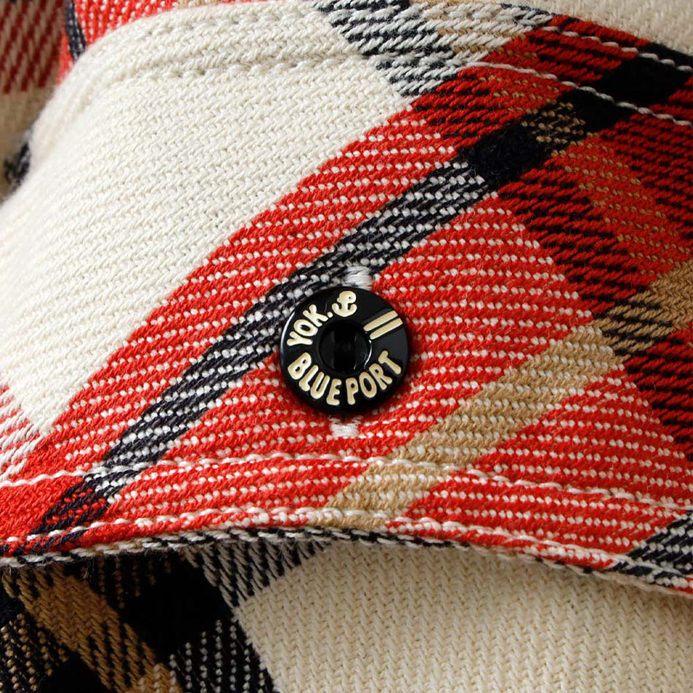 【BLUEPORT】Seaman’s HEAVY NEL SHIRT<br>シーマンズ へビーネルシャツ