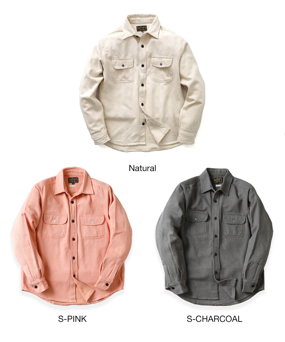 【ネル】ページ BLUEPORT】Seaman's HEAVY NEL SHIRT<br>シーマンズ へビー