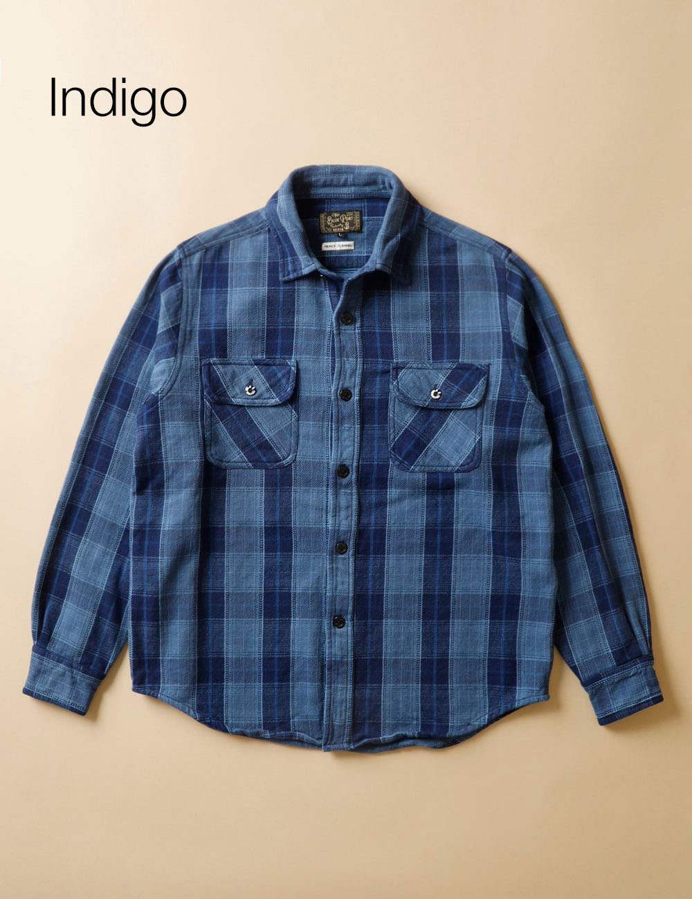 【全16色展開】BLUE PORT｜Heavy Flannel Shirt 