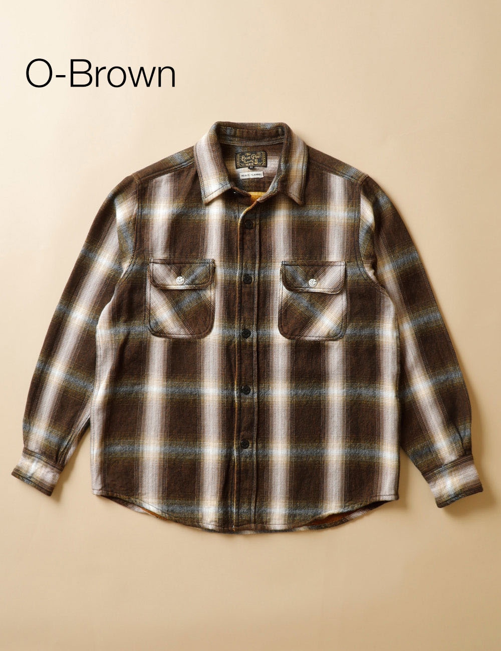【全16色展開】BLUE PORT｜Heavy Flannel Shirt 
