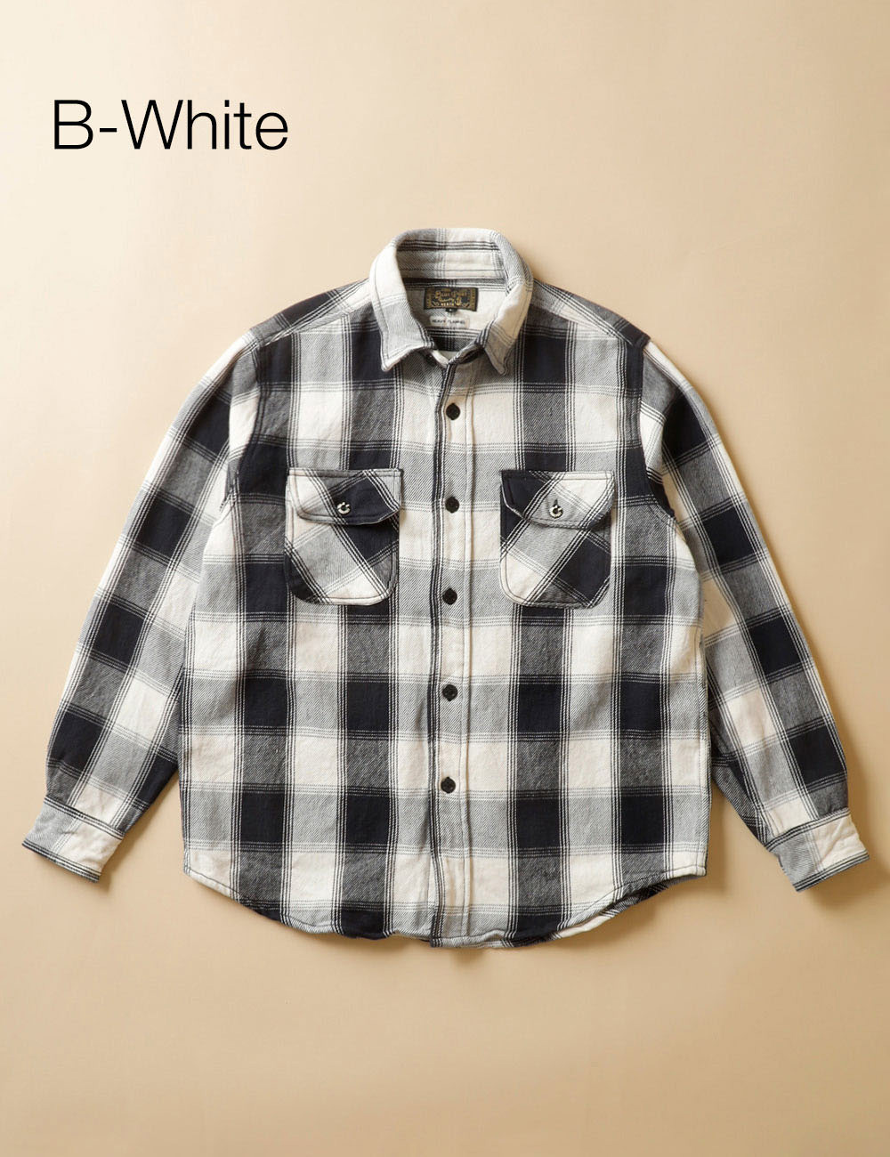【全16色展開】BLUE PORT｜Heavy Flannel Shirt 