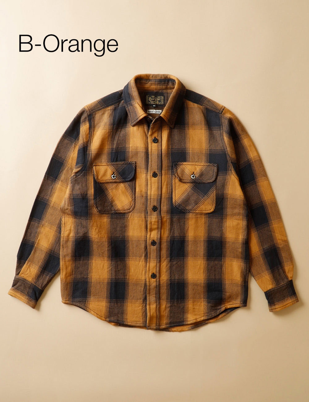 【全16色展開】BLUE PORT｜Heavy Flannel Shirt 