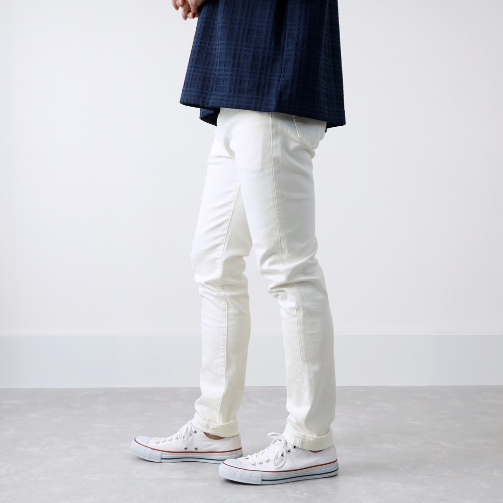23%OFF【横濱デニム】STRETCH TAPERED JEANS ストレッチテーパードジーンズ