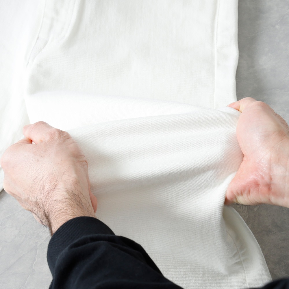 23%OFF【横濱デニム】STRETCH TAPERED JEANS ストレッチテーパードジーンズ