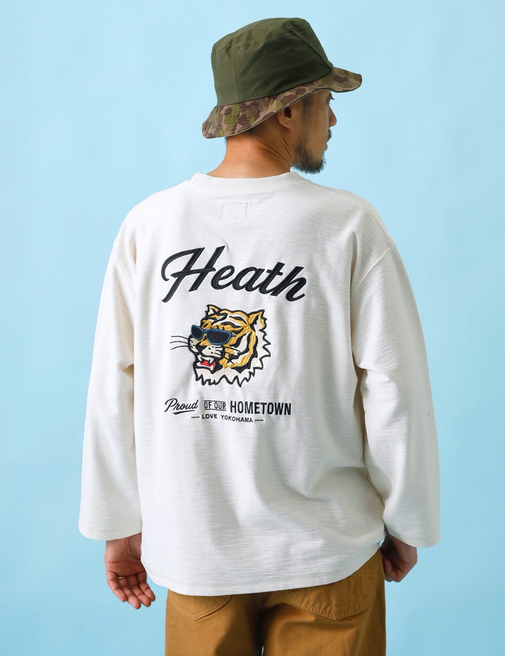 HEATH｜スラブ刺繍カットソー 