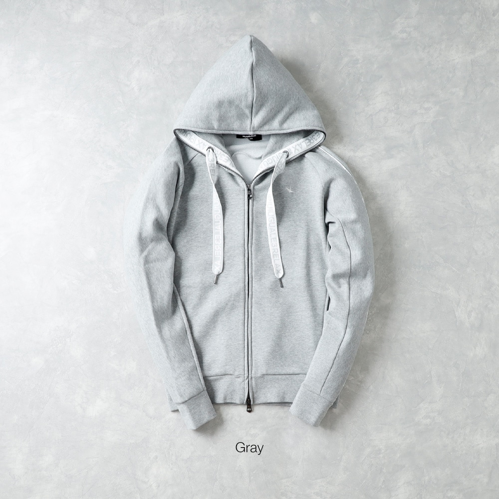 1PIU1UGUALE3 RELAX】Piping Logo Wide Spindle P/K パイピング