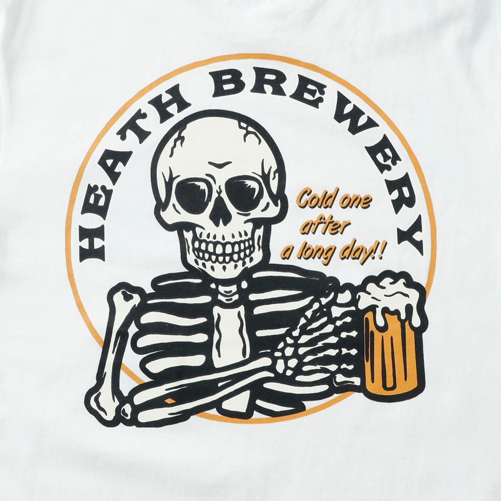 【HEATH】SKULL BEER HEAVY WEIGHT L/S スカルビアー ロンT