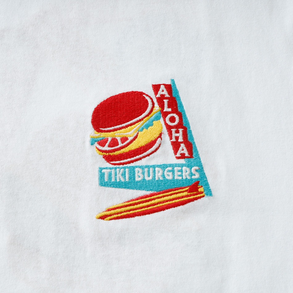 HULA LANI HAWAII】PILE EMBROIDERY LS/T パイル刺繍ロンT｜アメカジ