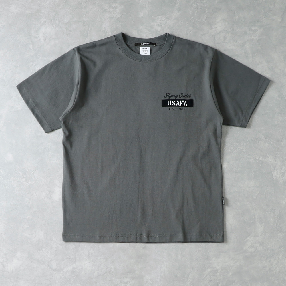 【AVIREX】 CADET PATCH T-SHIRTT カデット パッチ半袖Tシャツ