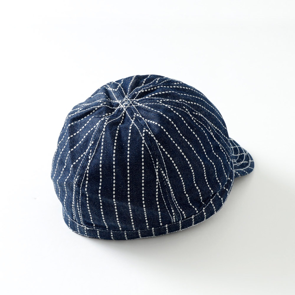 HOUSTON（ヒューストン）ウォバッシュストライプ アーミーキャップ