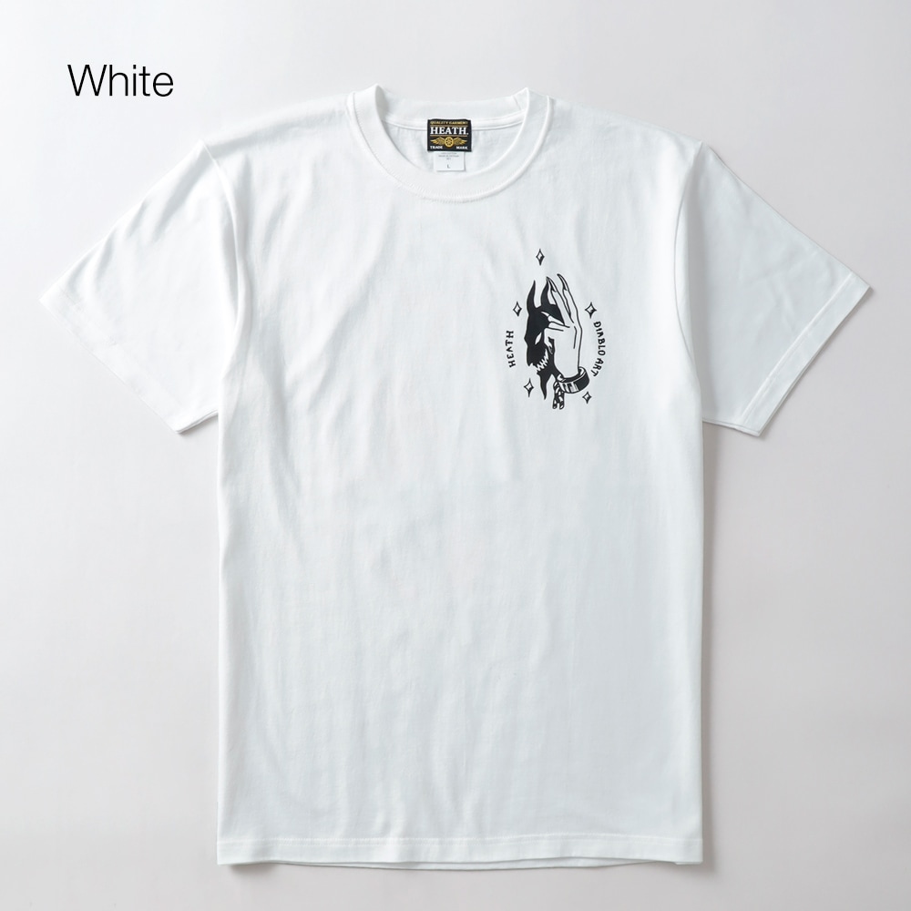 HEATH × Diablo Art（ヒース x ディアブロアート） オリジナルアートワーク ヘビーウエイトTシャツ 