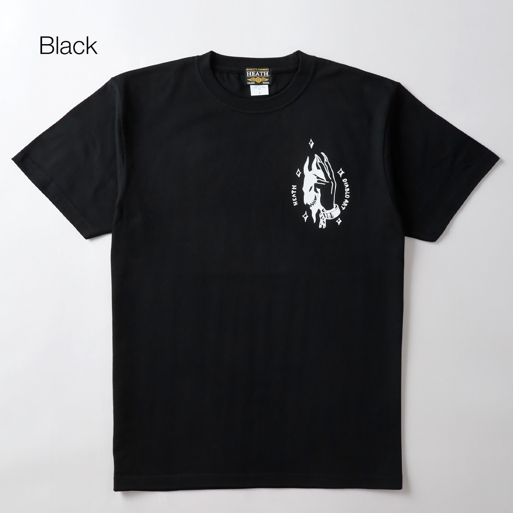 HEATH × Diablo Art（ヒース x ディアブロアート） オリジナルアートワーク ヘビーウエイトTシャツ 