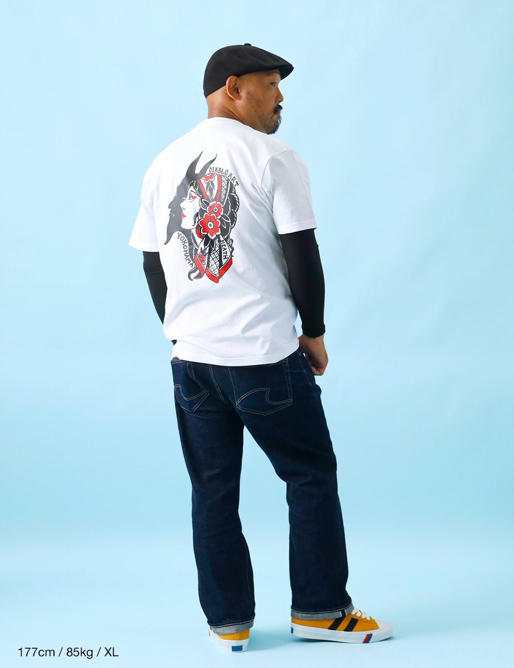対象アイテム2点お買い上げで10%・3点お買い上げで20%OFF！ HEATH×Diablo Art｜オリジナルアートワークTシャツ 