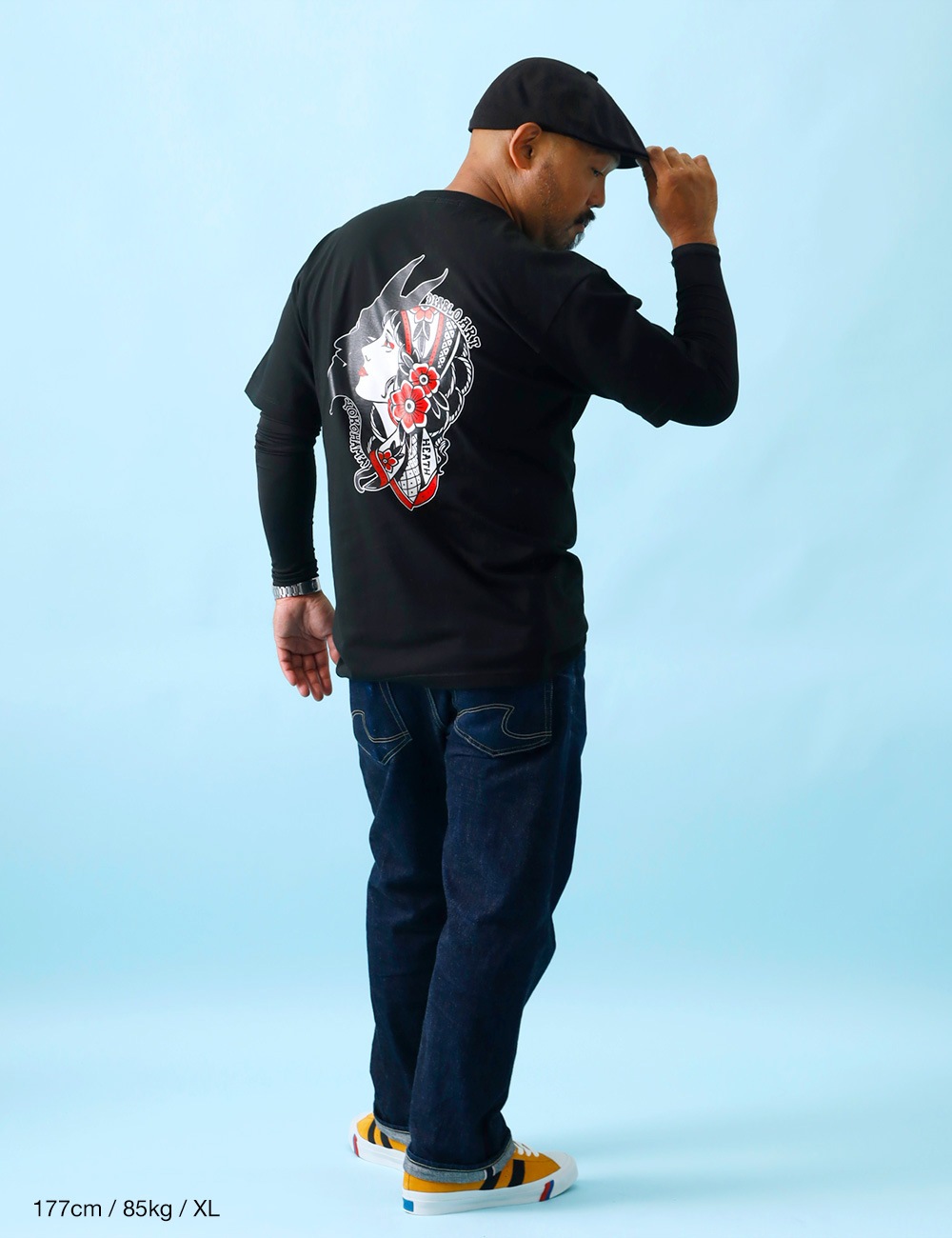 対象アイテム2点お買い上げで10%・3点お買い上げで20%OFF！ HEATH×Diablo Art｜オリジナルアートワークTシャツ 