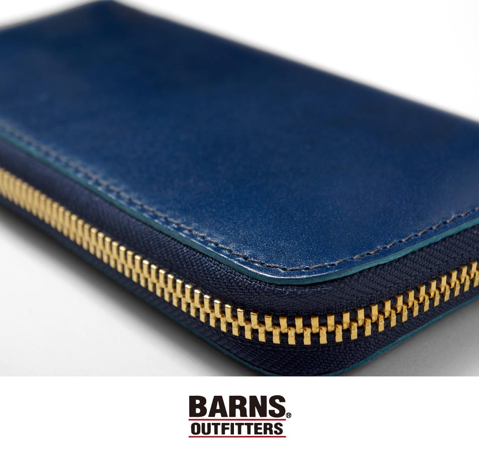 【BARNS】CORDOVAN LONG WALLET