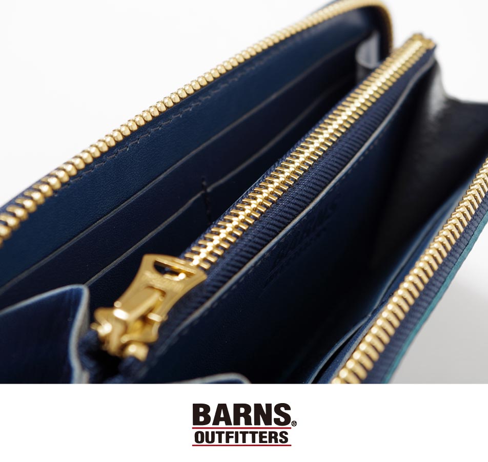 【BARNS】CORDOVAN LONG WALLET