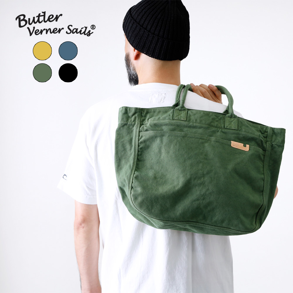 【Butler Verner Sails】CANVAS CIRCLE TOTE BAG キャンバスサークルトートバッグ