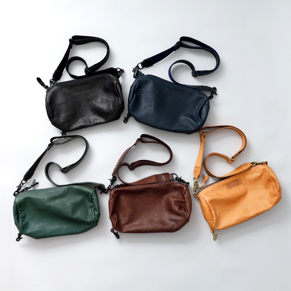 【Butler Verner Sails】HORSE LEATHER SHOULDER BAG ホースレザーショルダーバッグ