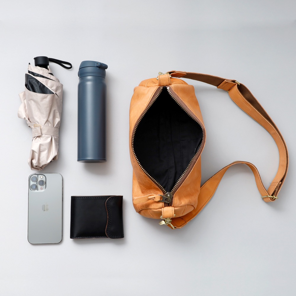 【Butler Verner Sails】HORSE LEATHER SHOULDER BAG ホースレザーショルダーバッグ