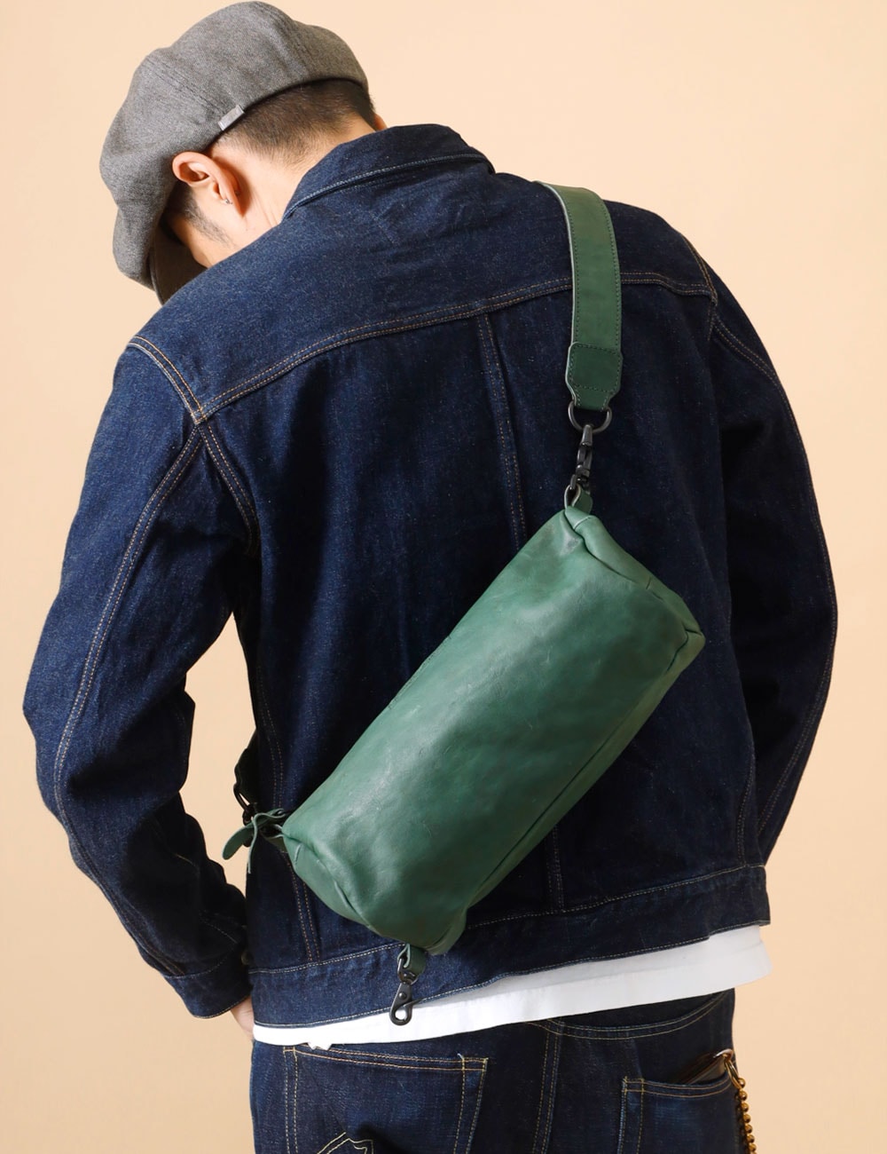 Butler Verner Sails|HORSE LEATHER SHOULDER BAG