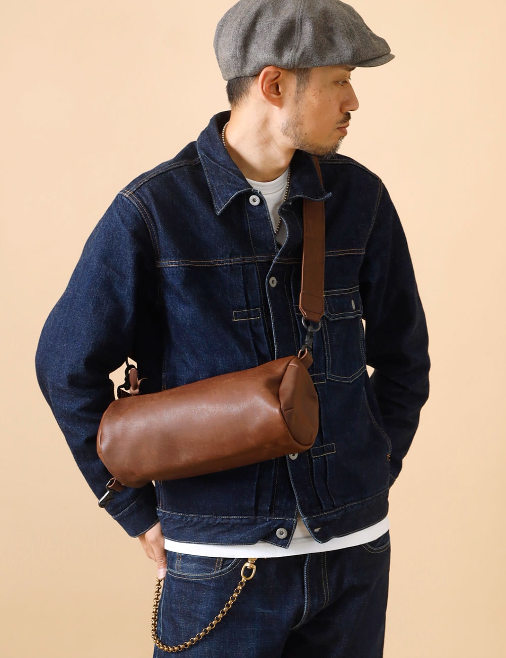 Butler Verner Sails|HORSE LEATHER SHOULDER BAG