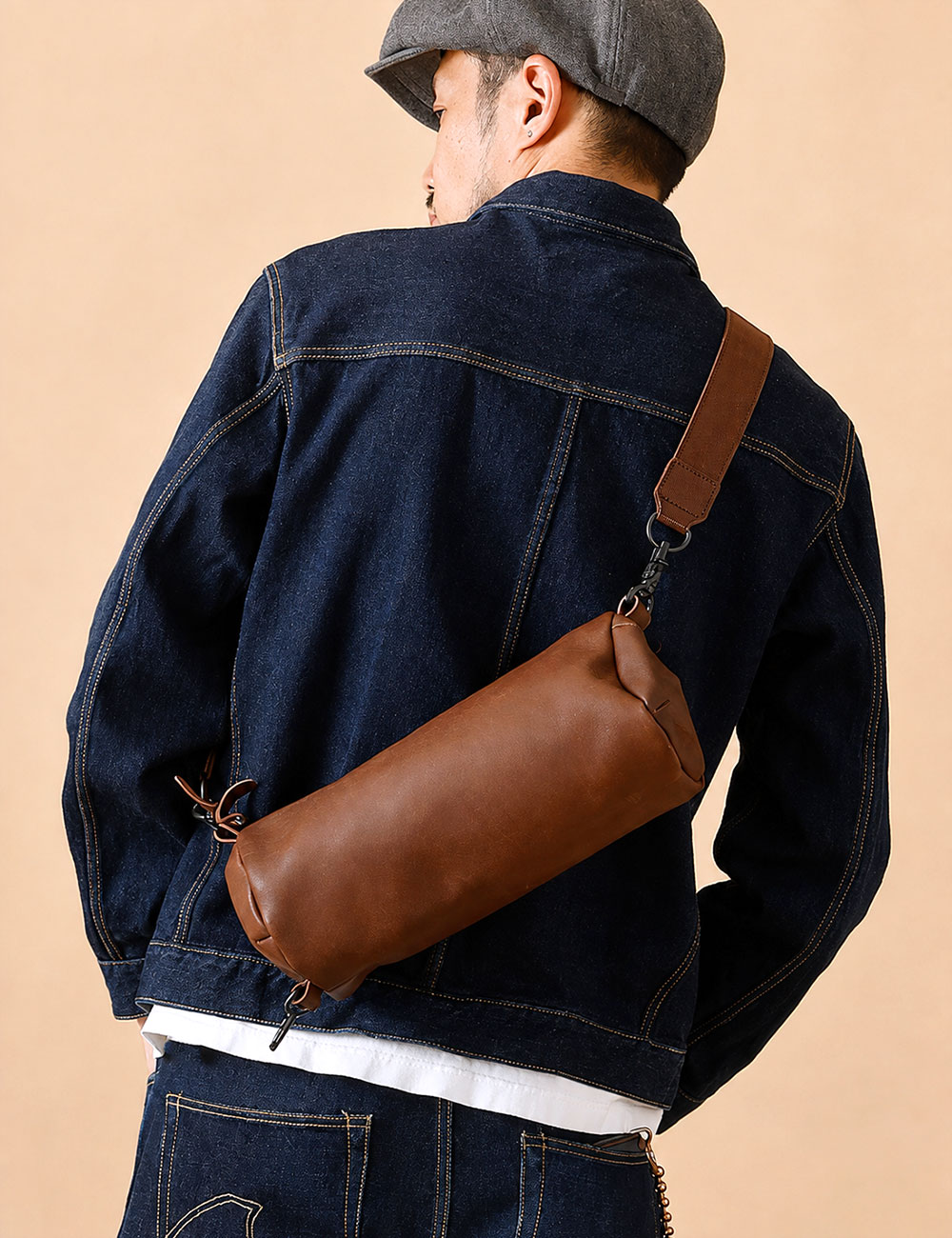 Butler Verner Sails|HORSE LEATHER SHOULDER BAG