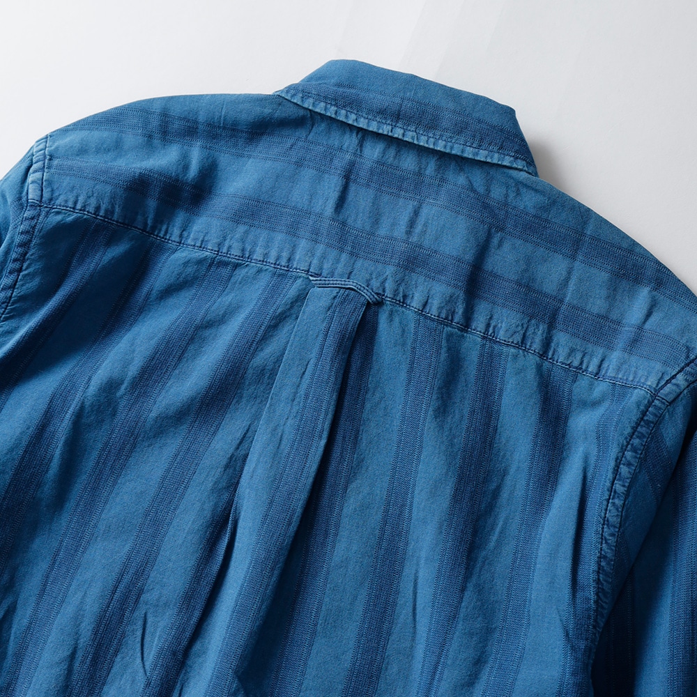 10%OFF！ファミリーSALE！<1月1日 0時から！>◆SCOTCH & SODA（スコッチアンドソーダ）インディゴストライプ シャツ