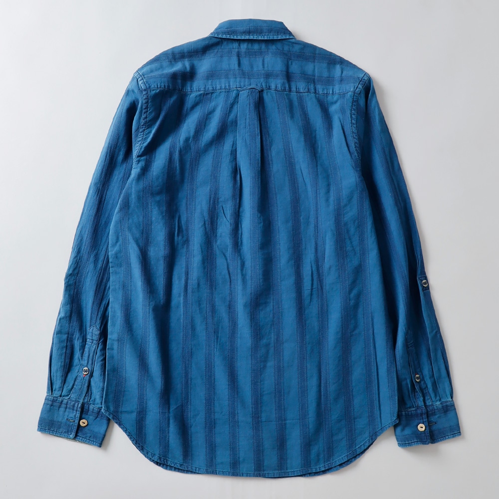10%OFF！ファミリーSALE！<1月1日 0時から！>◆SCOTCH & SODA（スコッチアンドソーダ）インディゴストライプ シャツ