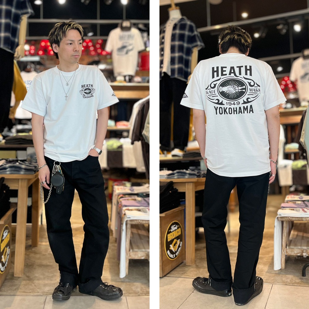HEATH（ヒース） オリジナルアートワーク ヘビーウエイトTシャツ 