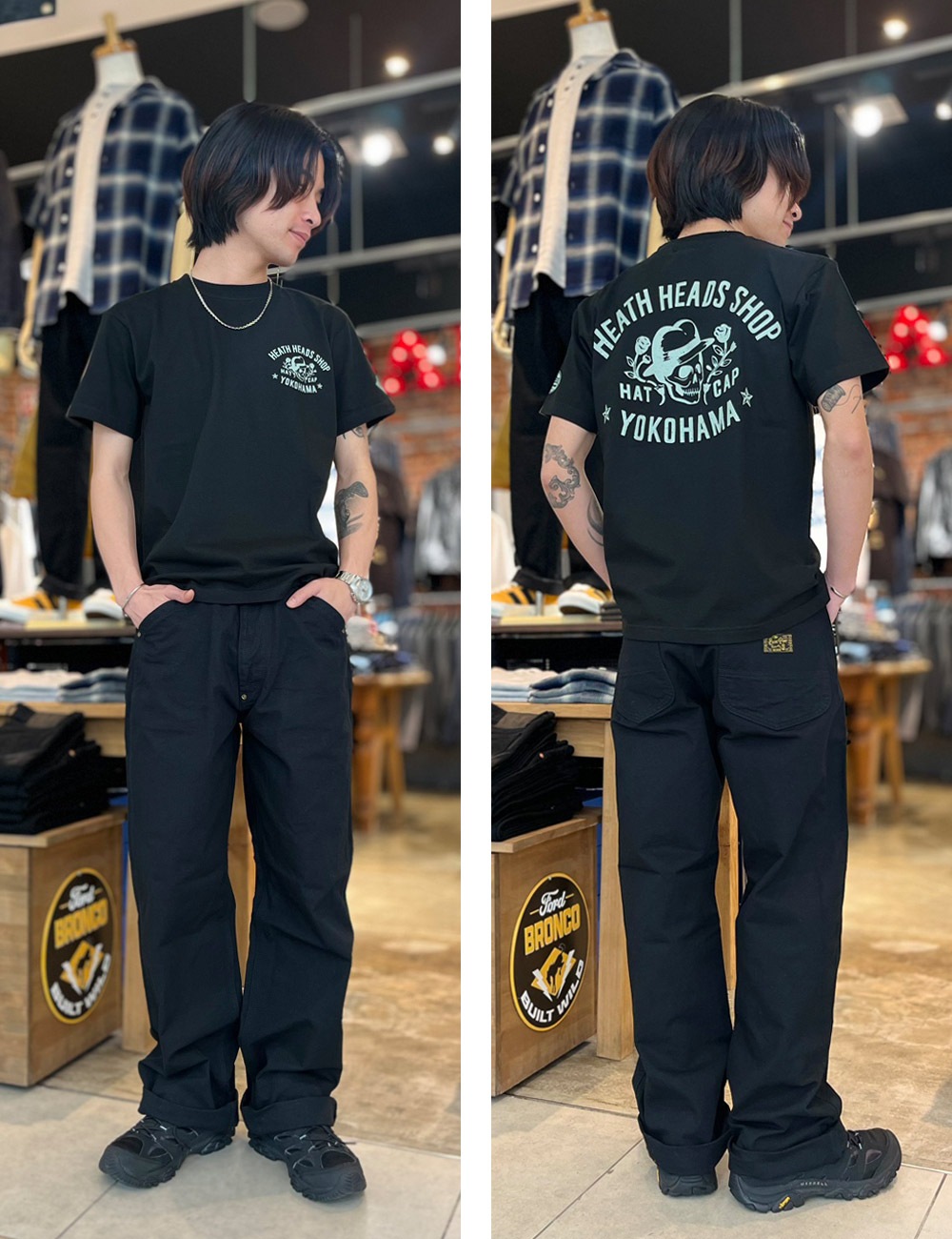 HEATH（ヒース） オリジナルアートワーク ヘビーウエイトTシャツ 