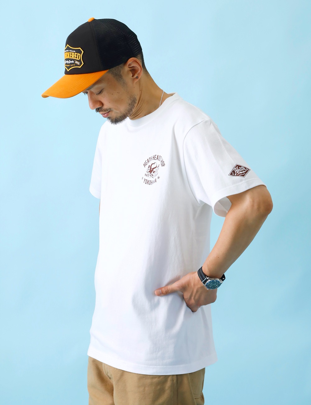 対象アイテム2点お買い上げで10%・3点お買い上げで20%OFF！ HEATH｜オリジナルアートワークTシャツ 