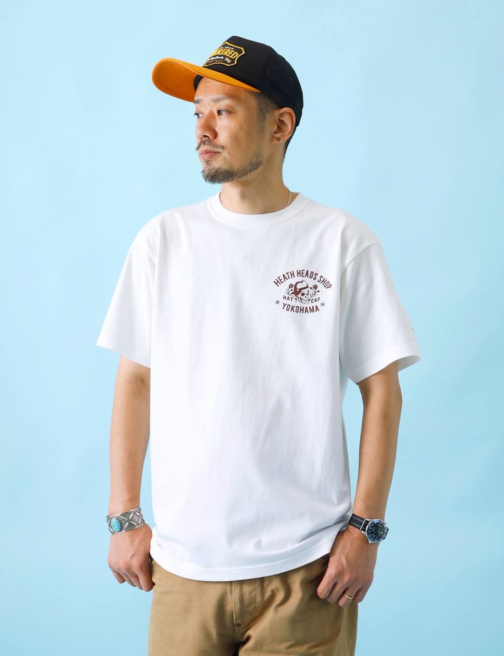対象アイテム2点お買い上げで10%・3点お買い上げで20%OFF！ HEATH｜オリジナルアートワークTシャツ 
