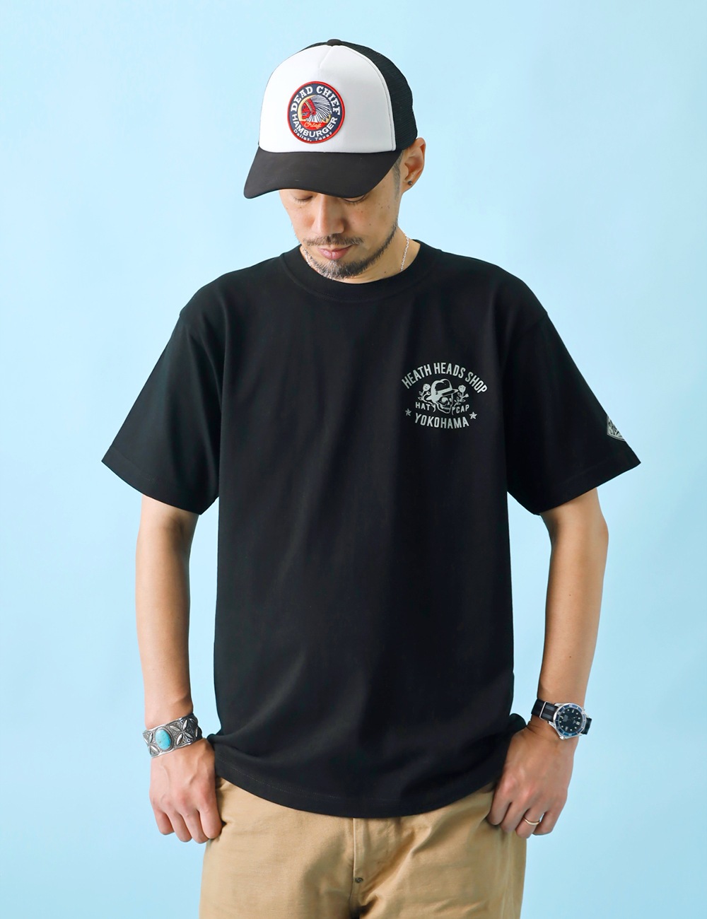 対象アイテム2点お買い上げで10%・3点お買い上げで20%OFF！ HEATH｜オリジナルアートワークTシャツ 