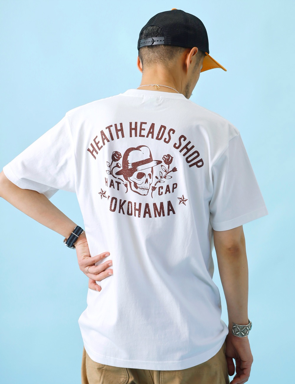 対象アイテム2点お買い上げで10%・3点お買い上げで20%OFF！ HEATH｜オリジナルアートワークTシャツ 