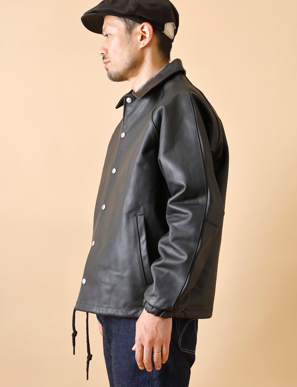 Schott｜LEATHER COACH JACKET