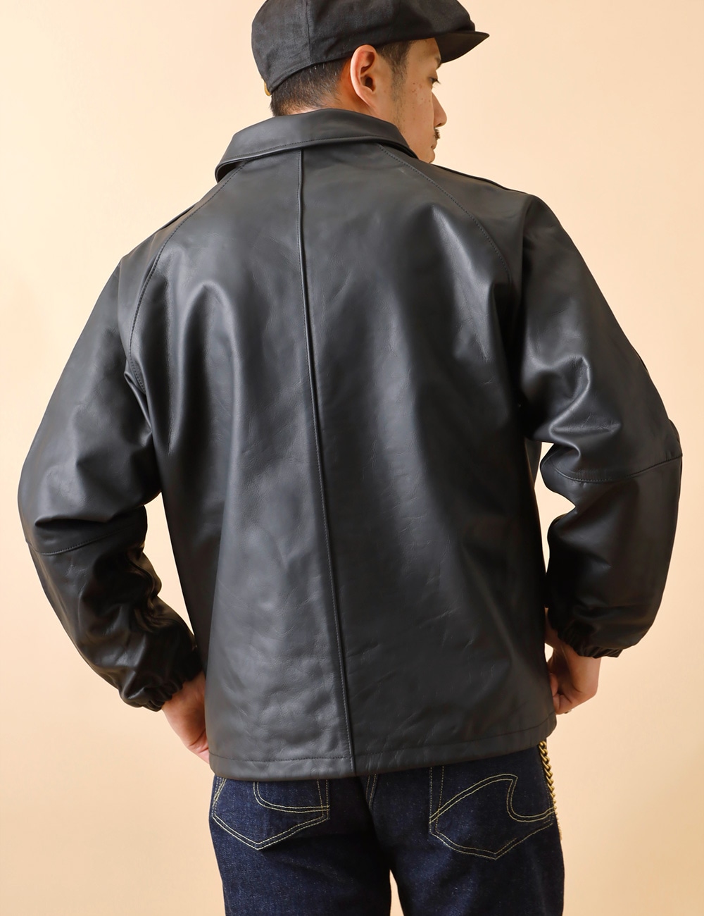Schott｜LEATHER COACH JACKET