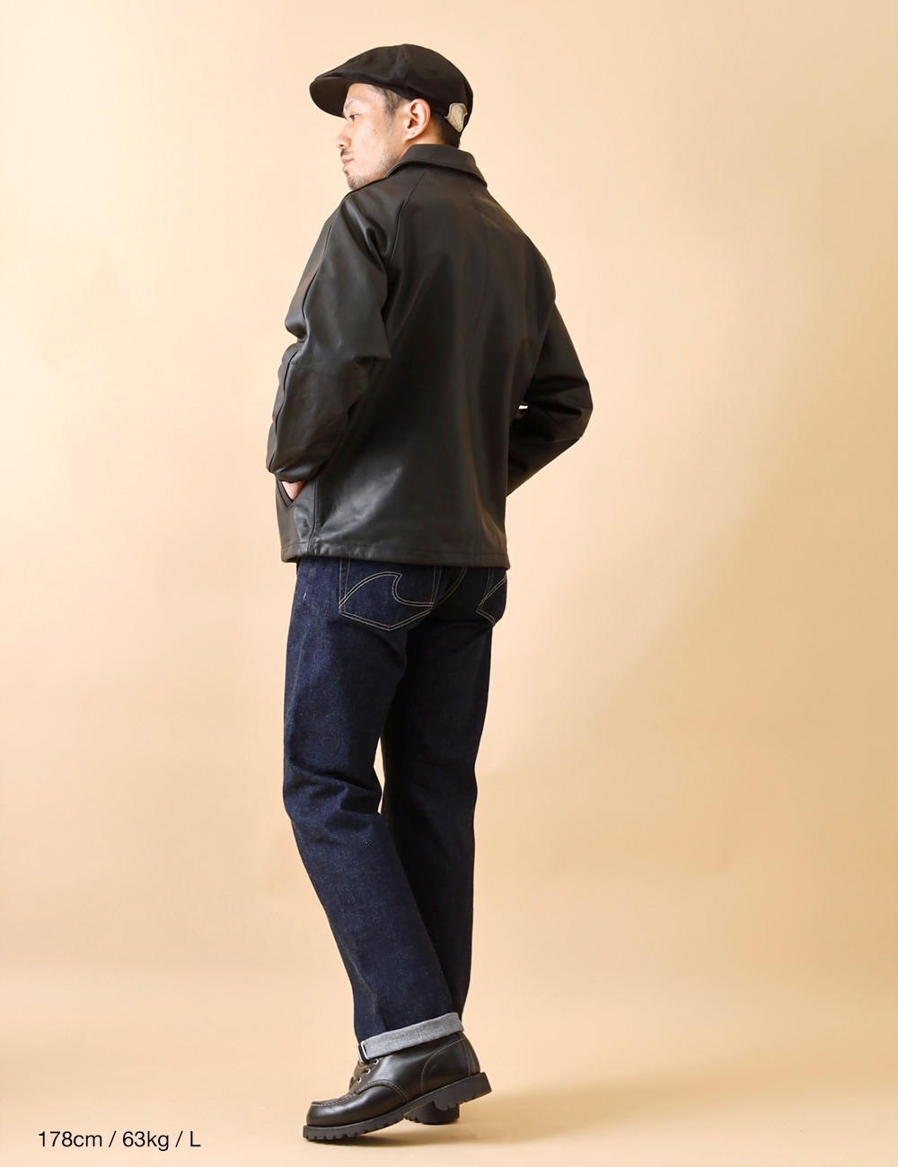 Schott｜LEATHER COACH JACKET