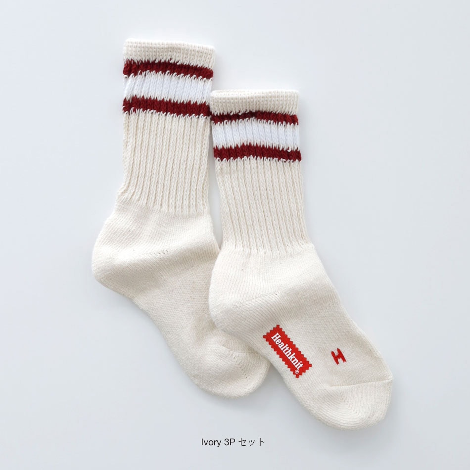 HEALTHKNIT】3P SET KIDS CREW SOX｜アメカジファッション通販