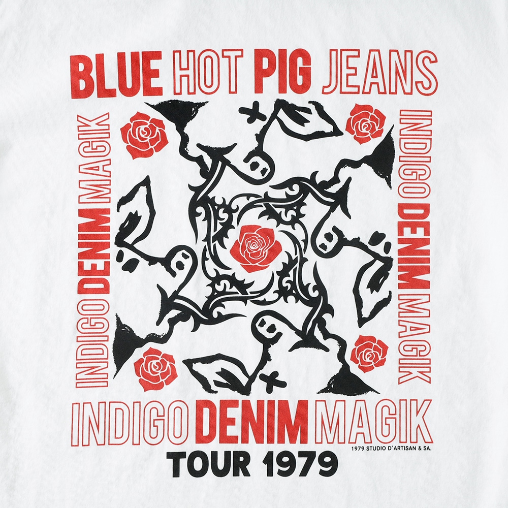 【STUDIO D’ARTISAN】USA COTTON PRINT TEEプリントTシャツ