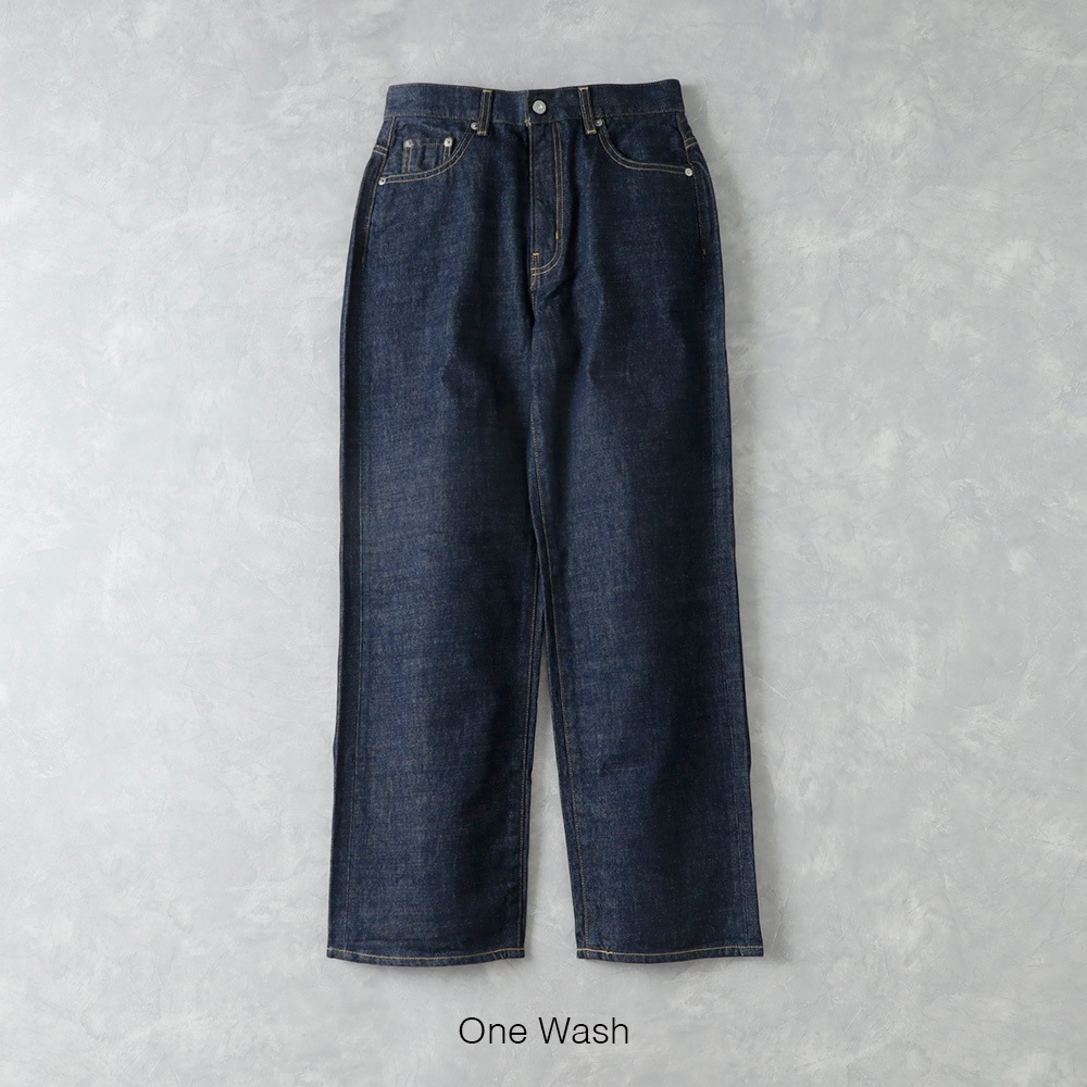 <10%OFF！ファミリーSALE！>◆【D.M.G.】WOMEN'S STRAIGHT DENIM  甘織5Pストレートデニム