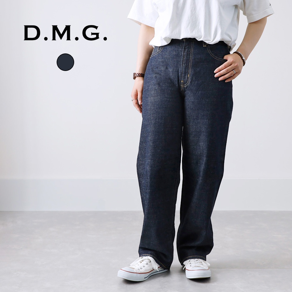 <10%OFF！ファミリーSALE！>◆【D.M.G.】WOMEN'S STRAIGHT DENIM  甘織5Pストレートデニム