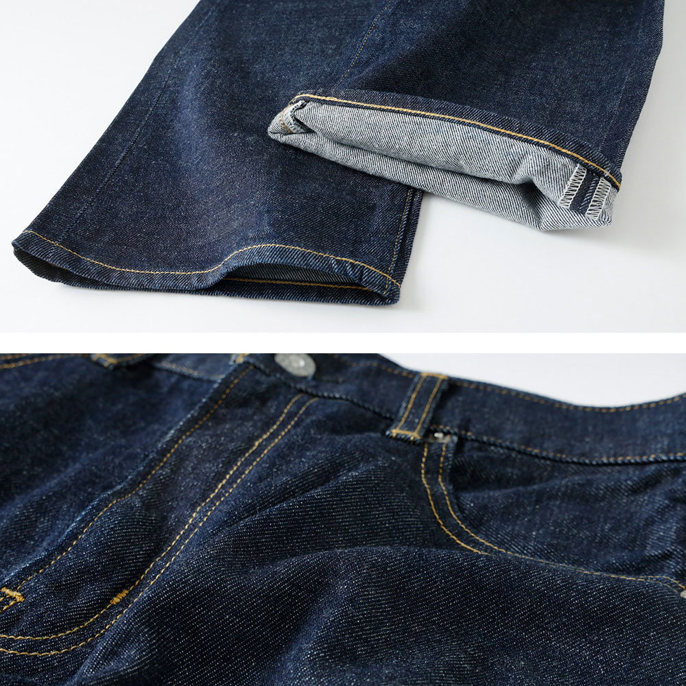 <10%OFF！ファミリーSALE！>◆【D.M.G.】WOMEN'S STRAIGHT DENIM  甘織5Pストレートデニム